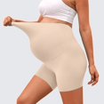 thumbnail image 5 of Women's Maternity Yoga Shorts Over The Belly Bump Summer Workout Running Active Short Pants, 5 of 5