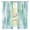 Sage, Mint, White, variant on Teal Blue Geometric Sheer Curtains 63 Inches Long, Modern Abstract Color Blocks Light Filtering Window Curtains for Living Room/Bedroom, Rod Pocket Voile Sheer Curtain Drapes, 52"W x 63"L, 2 Panels