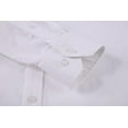 thumbnail image 5 of Alex Vando Mens Dress Shirts Regular Fit Long Sleeve Stretch Business Dress Shirts for Men, 5 of 6