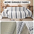 thumbnail image 6 of TOPCHANCES Sofa Slipcovers, Couch Throws Blanket for 2 3 Seats Sofa, Sectional Couch Covers for L Shaped Couch (71"x 118", Gray), 6 of 11