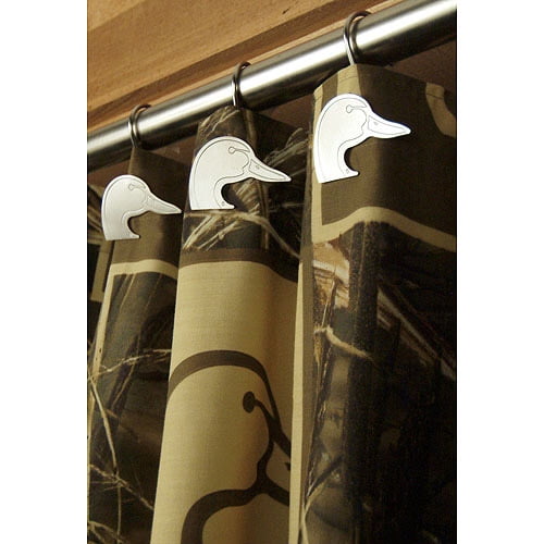 Ducks Unlimited Shower Curtain Hooks Set