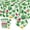 4, variant on 6 Pcs Hawaiian Luau Tablecloths Tropical Palm Leaves Table Cloth Plastic Hawaii Palm Leaf Table Covers Beach Pool Kids Tropical Party Decorations Cocktail Aloha Safari Jungle Party