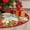 C_C, variant on EWASWON Christmas 30 Inch Plush Sparkly Christmas Tree Skirt - Festive Holiday Decor with Easy Install for Presents