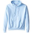 thumbnail image 2 of Hanes Mens EcoSmart Fleece Hoodie, S, Light Blue, 2 of 2