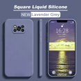 thumbnail image 3 of funda Poco X3 Pro Poco X 3 Pro NFC funda cuadrado líquido de silicona suave Protector de la cubierta del teléfono para Xiaomi Poco X3 Pro Pocox3 Pro Poco X3Pro, 3 of 5