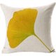 thumbnail image 4 of Funda de almohada de lino y algodón con diseño de hoja de arce, funda de almohada suave para sofá, hogar, coche, oficina, decoración, 11 Feliz Sencillez, 4 of 5