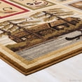 thumbnail image 4 of Allstar African Contours Collection Prints Area Rug (7' 7" x 10' 6"), 4 of 7