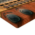 thumbnail image 2 of Ambesonne Music Fitted Sheet, Antique Radios, Twin Size, Brown Ecru, 2 of 3