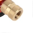 thumbnail image 3 of Nitrogen Purge Tool Brass Nitrogen Purging Regulator for HVAC System Maintenance Red, 3 of 4