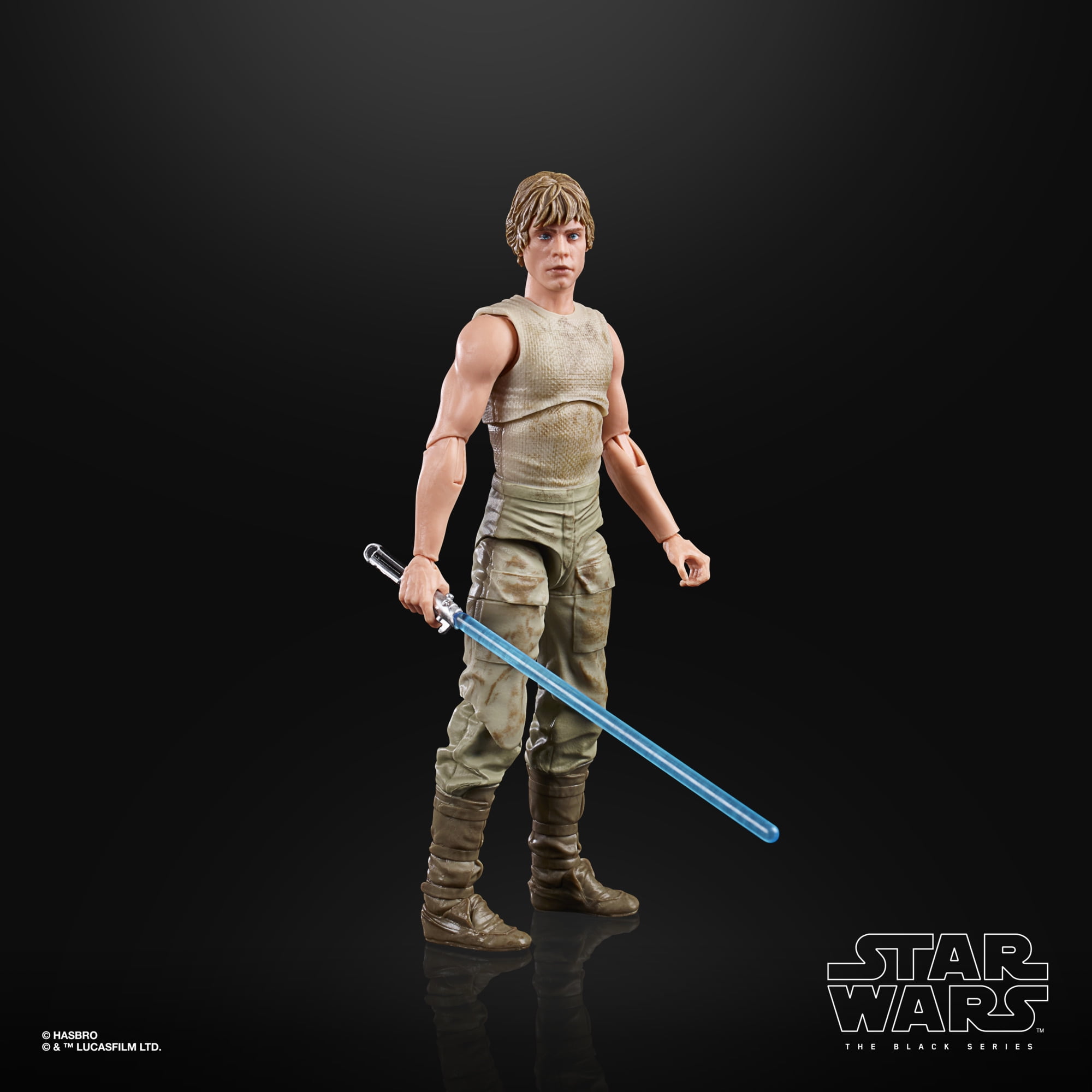 Star Wars the Black Series Luke Skywalker Action Figure, 2" x 11"