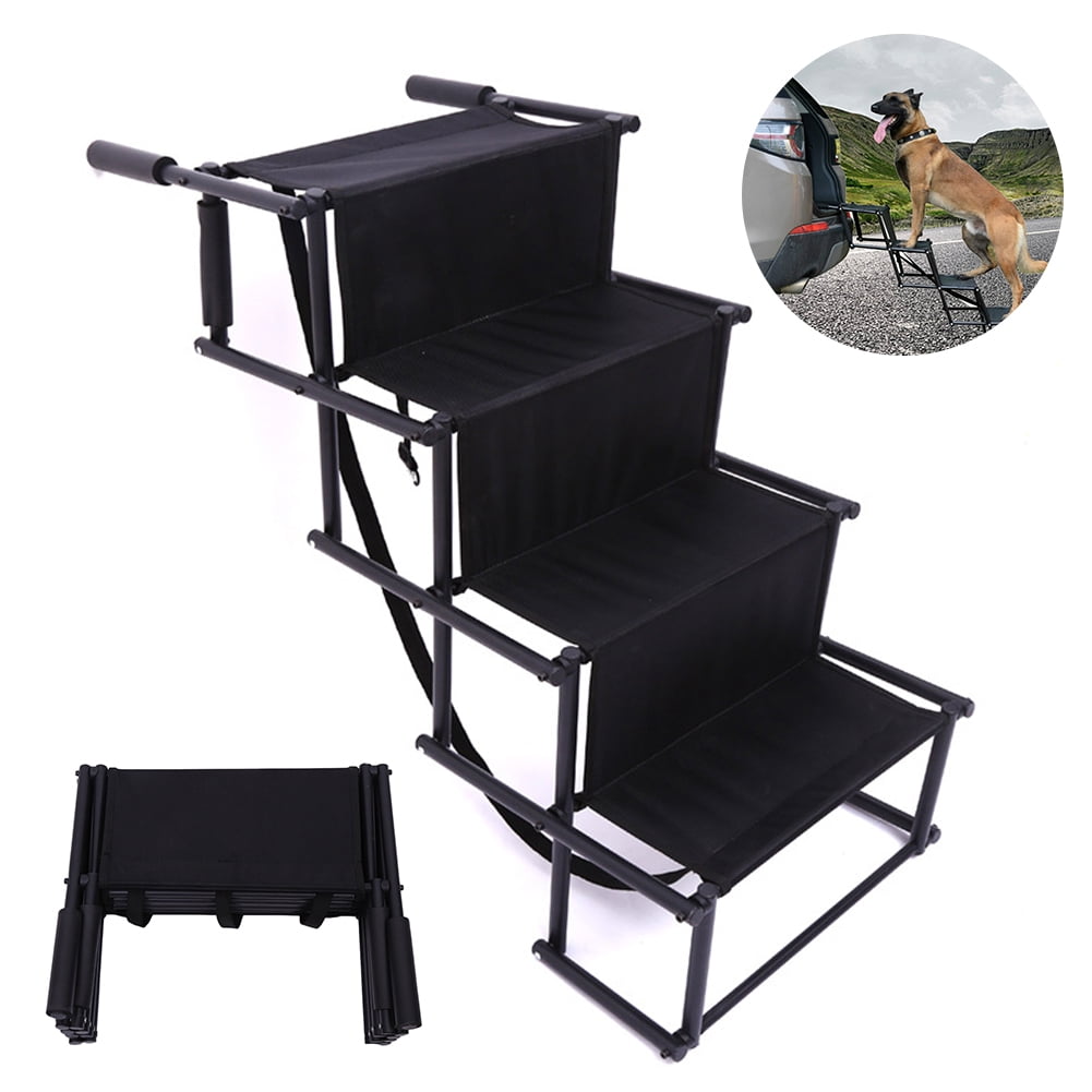 Car Dog Steps Pet Stairs Dog Ramp Lightweight Folding Pet Ladder Ramp
