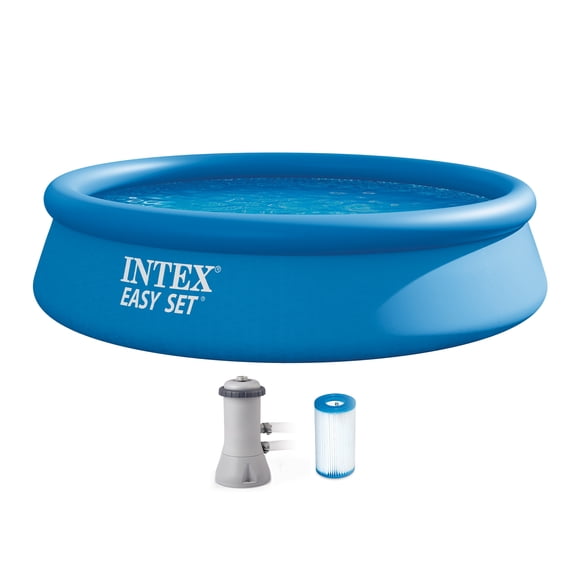 Intex 12' x 30" Easy Set Above Ground Swimming Pool & Filter Pump | 28131EH