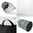 thumbnail image 5 of Lsque Hawaiian Style pattern Laundry Hamper Basket, Tall Woven Rope Hamper Basket for Clothes, Lightweight Storage Basket, Collapsible Waterproof-, 5 of 8