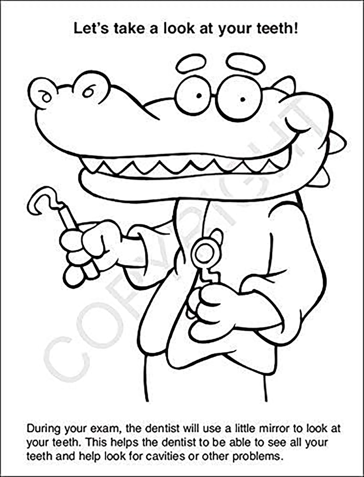 ZoCo: 25-Pack It's Tooth Time Kid's Coloring & Activity Book Set, 16 Pages