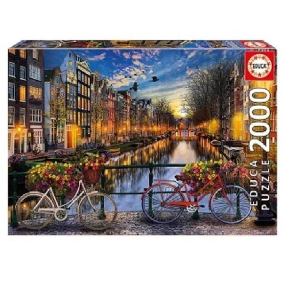 Rompecabezas paisaje Amsterdam 2000 EDUCA