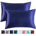 thumbnail image 1 of Satin Pillowcase for Hair and Skin, Silk Satin Pillowcase 2 Pack,, 1 of 4