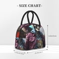 thumbnail image 2 of Salouo Skeleton Cool Street Fashion for Insulated Lunch Bag for Women/Men - Leakproof Cooler Tote Bag Organizer - Reusable Lunch Box for Office Picnic Hiking Beach-One Size, 2 of 6