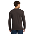 thumbnail image 6 of Gildan Men's Softstyle Long Sleeve T-Shirt, Durable Crew Neck Classic Fit Tee, Dark Chocolate, XL, 6 of 6