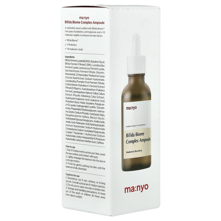 Manyo Factory Bifida Biome Ampoule, 50ml / 1.6 fl oz - Anti-Aging
