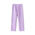 thumbnail image 2 of Blmnix Sleep Pants Womens Pajama Pants Plus Size Fleece Pajamas Pajamas Purple Full Wide-Leg Womens Sleepwear,XL, 2 of 5