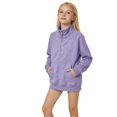 thumbnail image 6 of Girls Half Zip Pullover Sweatshirt Long Sleeve Workout Shirts Fall Clothes Boys Gilrs Mock Neck Athletic Tops Lightweight Fleece Quarter Zip Pullover Kids Teens Sportswear for Golf Yoga Tennis, 6 of 9