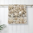 thumbnail image 4 of Sigee Starfish and Sea Shells Print Superfine Fiber Towel Soft, Absorbent, Essential for Home and Travel ,Bath Sheets Bathroom Hand Towel 27.5x16 inches, 4 of 8