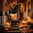 thumbnail image 5 of Halloween Sale Clearance!Fall Decorations for Home, Thanksgiving Pillow Covers Fall Pumpkin Floral Decorative Pillow Cases Throw Pillow Covers For Home Sofa Bedroom Living Room Festival, 5 of 6