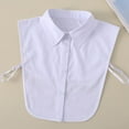 thumbnail image 4 of Half Shirt Blouse Fake Collar Detachable Dickey Collar Faux False Collar, 4 of 6