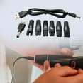 thumbnail image 2 of erfcxs 7 PCS Power Cord 5V Replacement Charger USB Adapter Suitable for Electric Hair Clippers, Beard Trimmers, Shavers, Beauty Instruments, Desk Lamps, Purifiers, 2 of 9