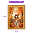 thumbnail image 5 of Happy Thanksgiving English Springer Spaniel Give Thanks Fall Beanie Scarf Welcome Acrylic Plaque with Wood Photo Frame Box Springers Dog Lover Gifts Light Box - 00020, 5 of 5