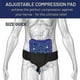 thumbnail image 2 of Cinturón de hernia para adultos para ingle o deportes, soporte para hernia, cinturón de recuperación para alivio del dolor con 1 almohadilla de compresión extraíble (1 pieza - negro), 2 of 5