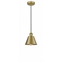 Innovations Lighting 616-1P-8-7 Smithfield Pendant Smithfield 7" Wide Mini Pendant - Brass