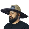 thumbnail image 4 of Fishing Life Mahi Mahi Hat Straw Lifeguard Hat - Adult Unisex, 4 of 5