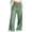 Green, variant on Lindreshi Wide Leg Pants Woman Women Fashion Trousers Full Pants Casual Straight Solid Color Loose Casual Wide Leg Pants