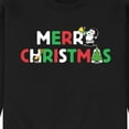 thumbnail image 3 of Peanuts - Merry Christmas Snoopy - Men's Crew Neck Fleece Pullover, 3 of 6
