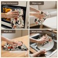 thumbnail image 6 of 2 Pcs Funny Kitchen Towels,Classic Halloween Pattern Microfiber Dish Towels,Kitchen Tea Towels,Kitchen Towel Set (18" X 26"), 6 of 7
