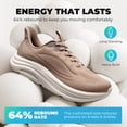 thumbnail image 4 of ALLSWIFIT Men's Slip-On Walking Shoes Wide Toe Box | Hands-Free Barefoot Feel, Cushioned Running Sneakers with Arch Support for Gym & Tennis, 4 of 9