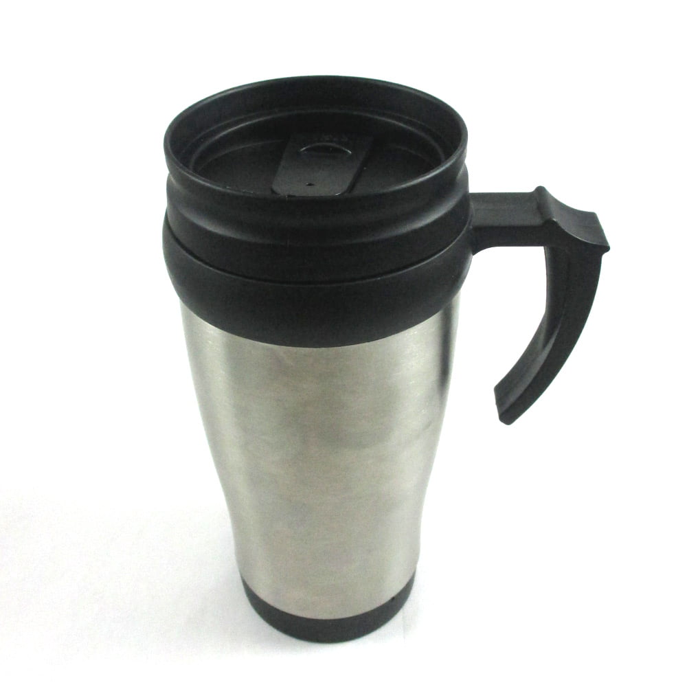 Double Wall Stainless Steel Travel Insulated Coffee Tea Mug 16 Oz With Handle Keep It Warm