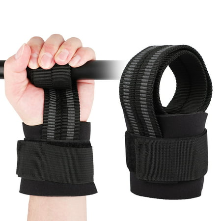 EEEkit Heavy Duty Lifting Straps,Wrist Support Hook Wraps, Wrist Protection for Weightlifting, Bodybuilding, Assist Grip Strength Training Wrist Wraps for Bodybuilding