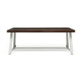 thumbnail image 2 of Wood & Metal - Sleek Frame & Acacia Top - Patio Space - Comfortable Seating for 8, 2 of 6