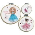 thumbnail image 2 of Small World Toys Deco Hoop Designs Embroidery Hoop Pictures, 2 of 2