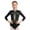 Black, variant on Haitryli Kids Girls Rhinestone Color Block Gymnastic Leotard Long Sleeve Ballet Dance Skating Unitard Bodysuit Dancewear Black 12