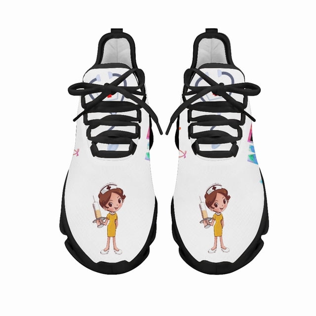 Zapatillas de deporte de moda para mujer, zapatillas de malla transpirables para correr, calzado para caminar resistente al desgaste para mujer