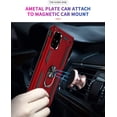 thumbnail image 4 of Grade Drop Impact for Samsung Galaxy A51 4G Case Galaxy M40S Case 360 Metal Rotating Ring Kickstand Holder  Car Mount  Heavy Duty Cover for Galaxy A51 4G Phone Case (Blue), 4 of 10