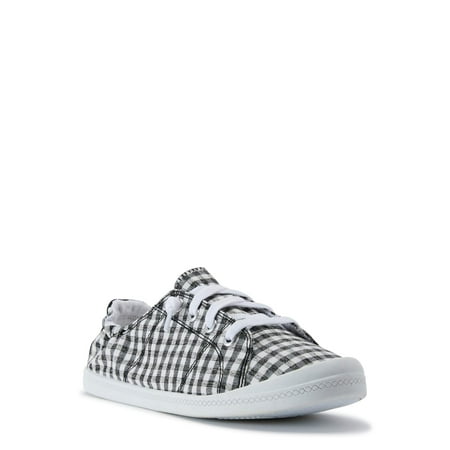 time and tru white canvas shoes