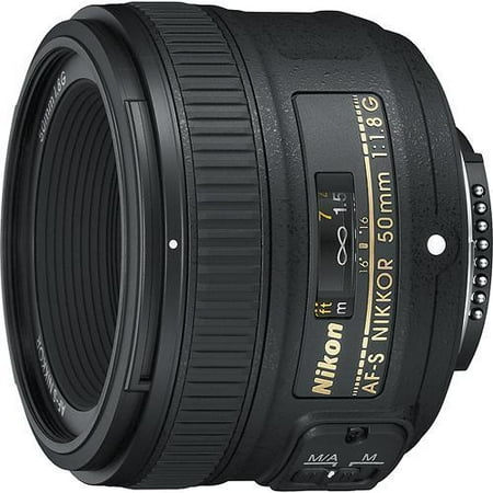 Nikon AF-S NIKKOR 50mm f/1.8G Fixed Focal Length (Best Travel Lens Nikon)