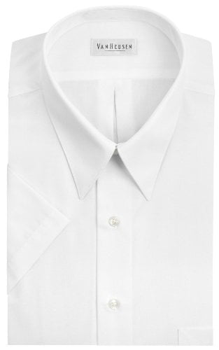 Van Heusen Men's Short Sleeve Wrinkle 