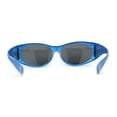 thumbnail image 4 of Polarized Womens 60mm Rhinestone Oval Fit Over Sunglasses Blue Black, 4 of 6