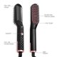 thumbnail image 4 of Peine alisador 3 en 1 para barba y cabello con calentamiento rápido, reduce el encrespamiento, negro, talla única., 4 of 5