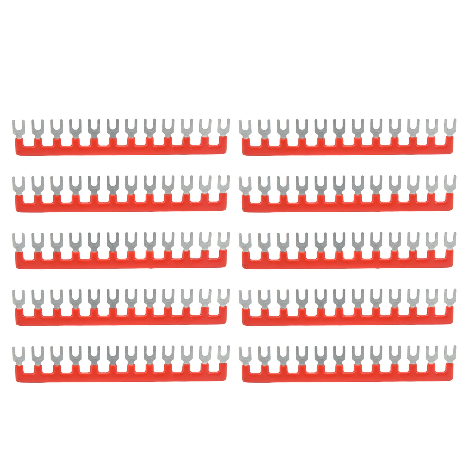 Barrier Fork Type Strip, Terminal Strip Block 400V 25A For Household